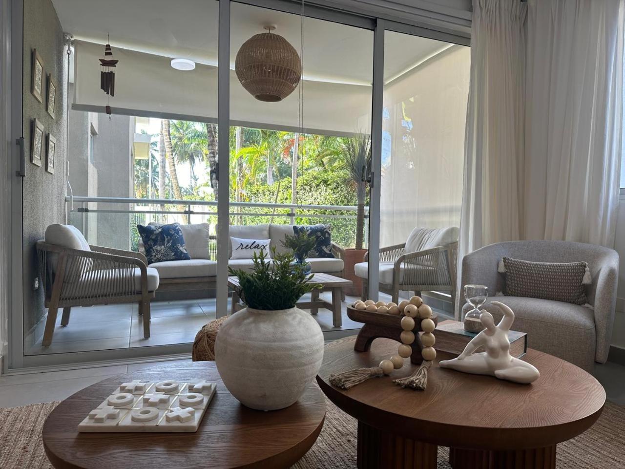 Luxury 2 Bedroom Apt, 1 Min Walk To Punta Popy Beach, Pool, Ac, Fast Wifi, In Las Terrenas Exterior foto