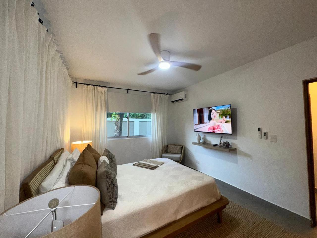 Luxury 2 Bedroom Apt, 1 Min Walk To Punta Popy Beach, Pool, Ac, Fast Wifi, In Las Terrenas Exterior foto