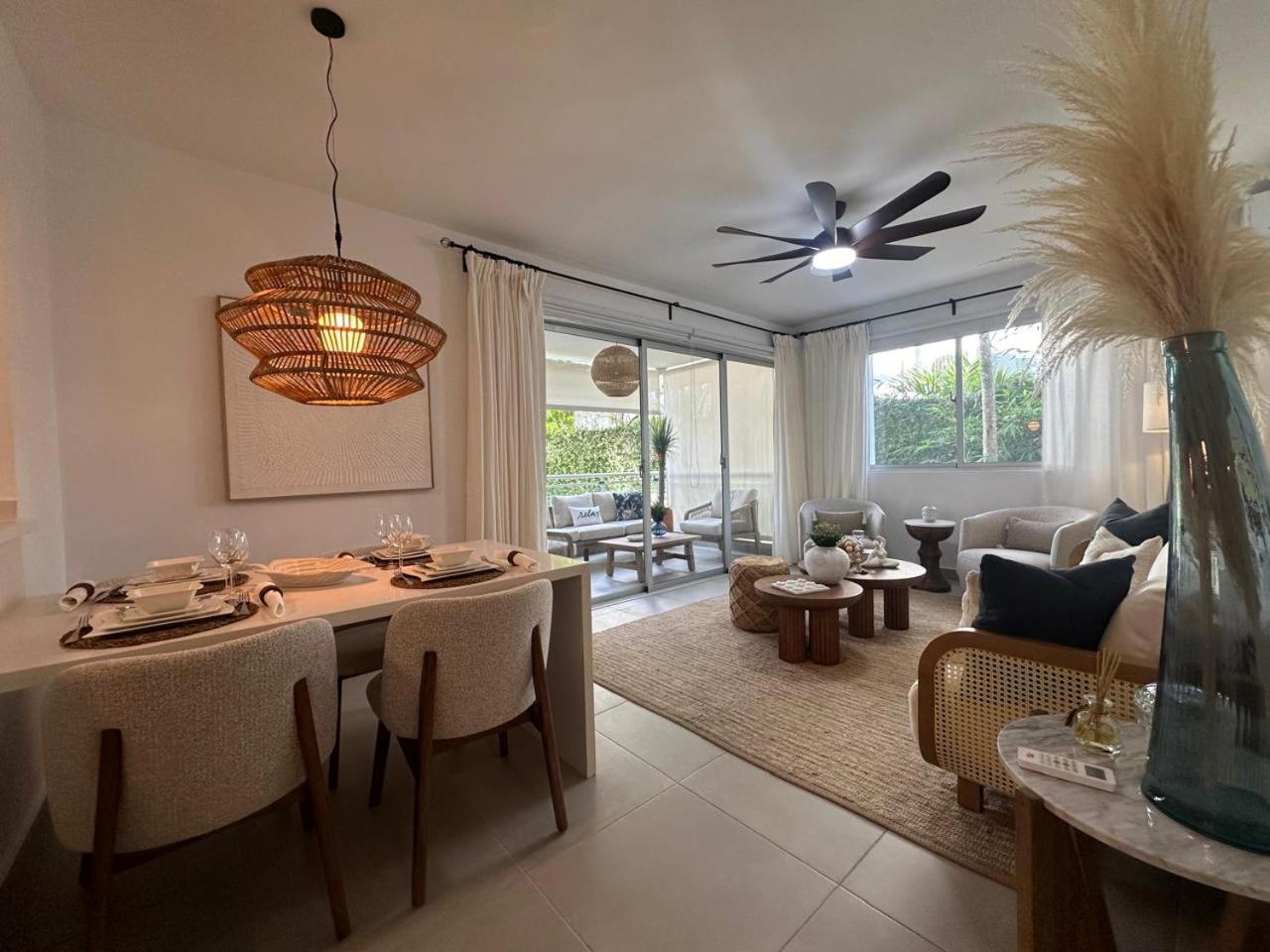 Luxury 2 Bedroom Apt, 1 Min Walk To Punta Popy Beach, Pool, Ac, Fast Wifi, In Las Terrenas Exterior foto