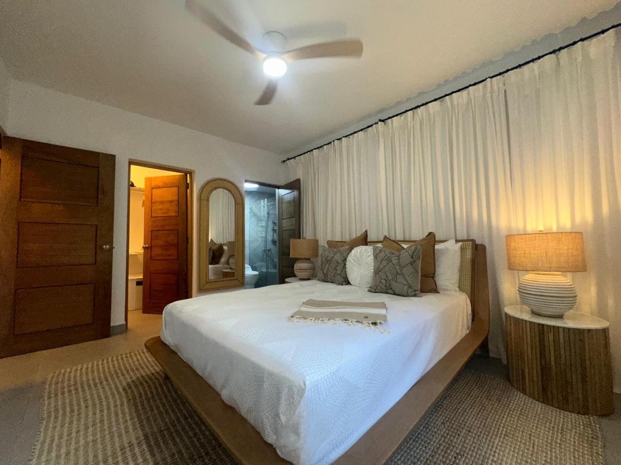 Luxury 2 Bedroom Apt, 1 Min Walk To Punta Popy Beach, Pool, Ac, Fast Wifi, In Las Terrenas Exterior foto