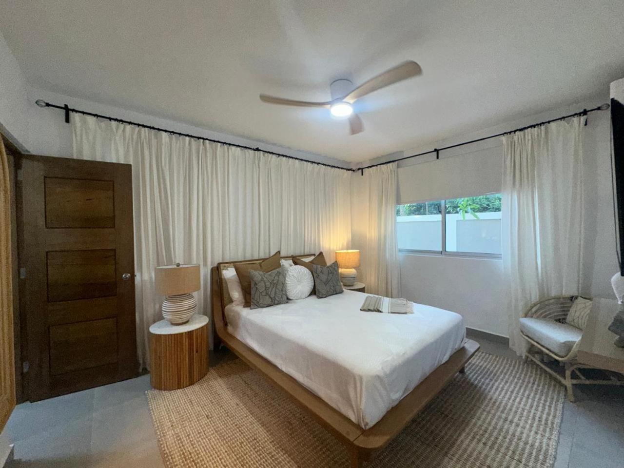 Luxury 2 Bedroom Apt, 1 Min Walk To Punta Popy Beach, Pool, Ac, Fast Wifi, In Las Terrenas Exterior foto