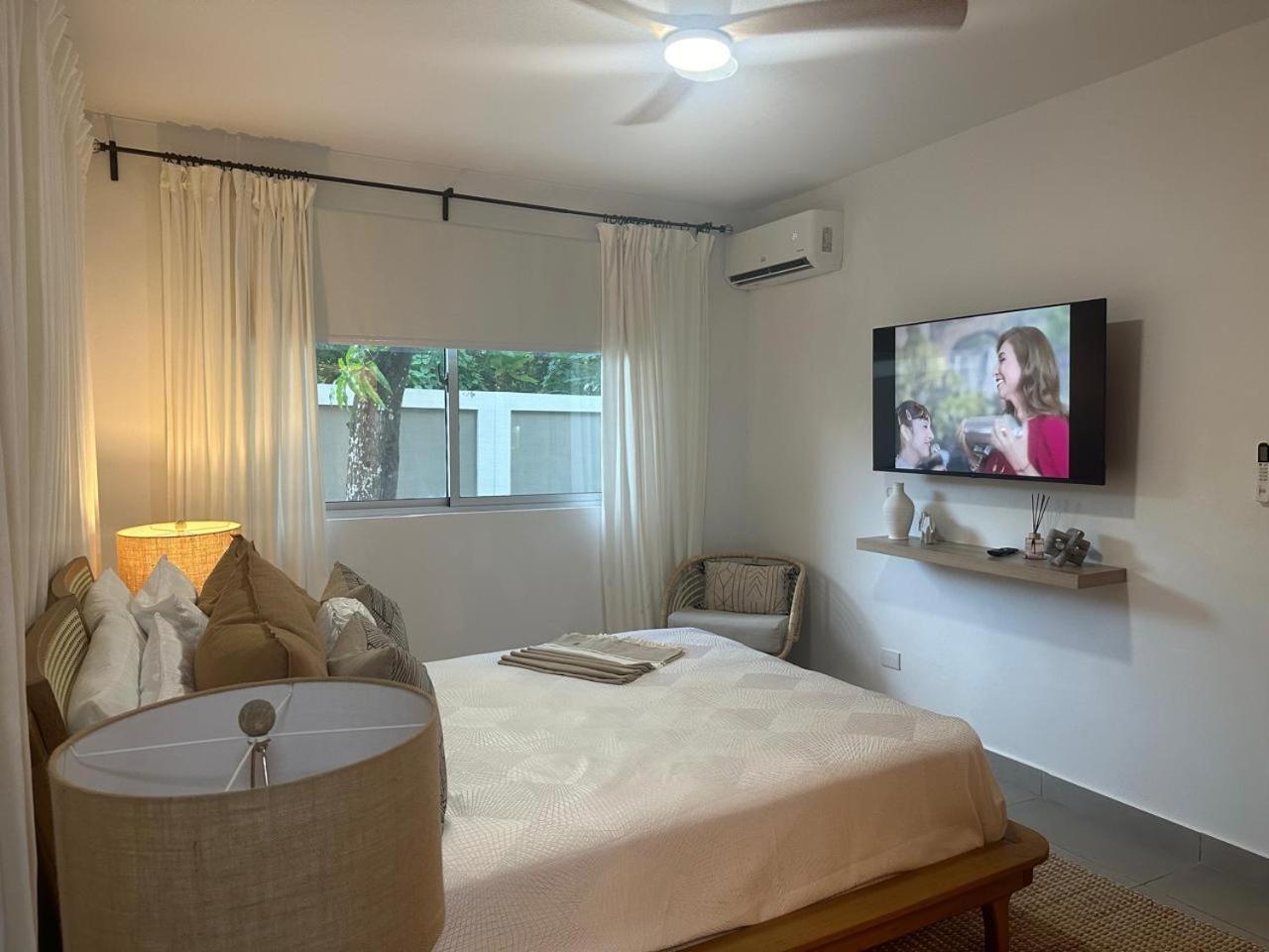 Luxury 2 Bedroom Apt, 1 Min Walk To Punta Popy Beach, Pool, Ac, Fast Wifi, In Las Terrenas Exterior foto