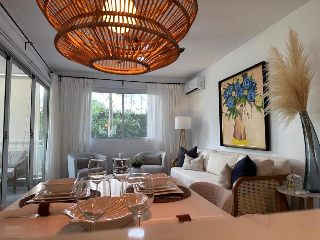 Luxury 2 Bedroom Apt, 1 Min Walk To Punta Popy Beach, Pool, Ac, Fast Wifi, In Las Terrenas Exterior foto